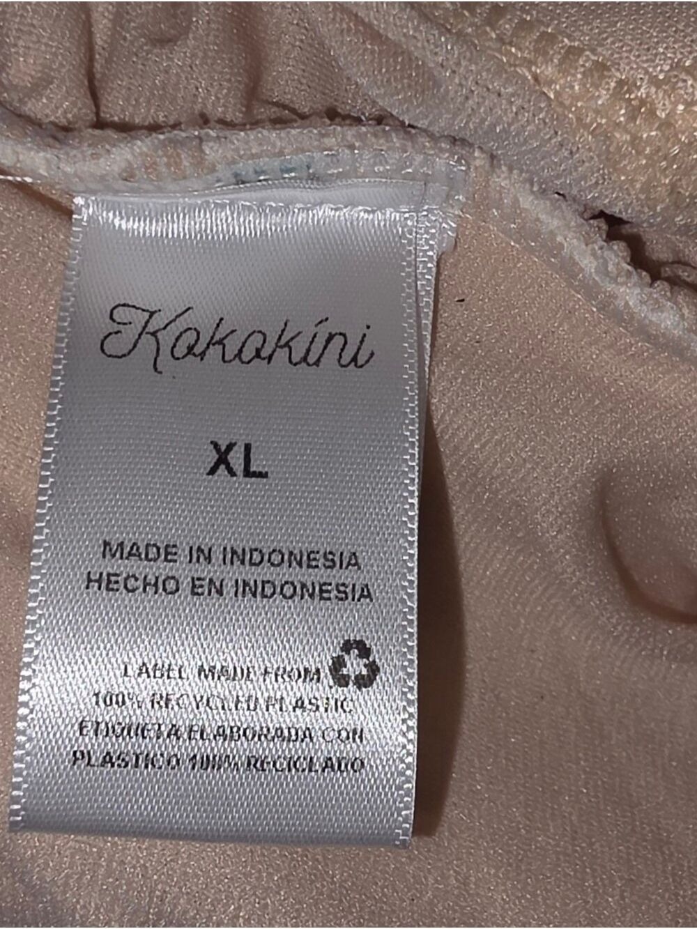 Kakakini Ribbed One Piece Swimsuit XL - Picture 4 of 6